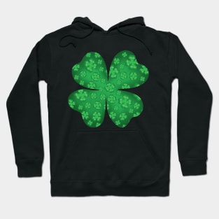 St Patrick's 4 leaf clover Hoodie